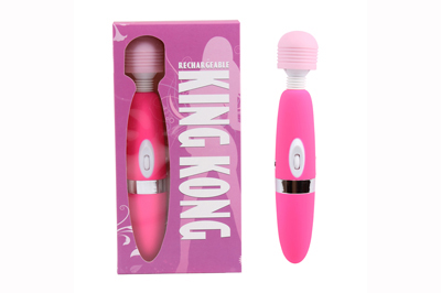Super Rechargeable AV-Massager Pink CN-25040809