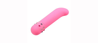 Diamond G-Spot Vibrator 4.4 Pink