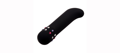 Diamond G-Spot Vibrator 4.4'' Purple