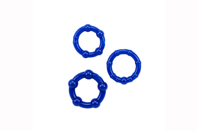 Beaded Cock Rings-Blue CN-330300013
