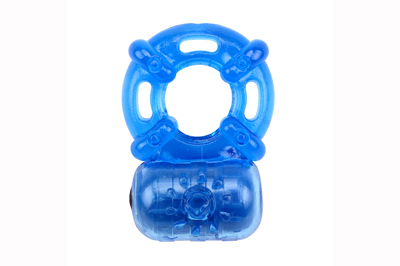Reusable 5 Function Cock Ring-Blue CN-370330802